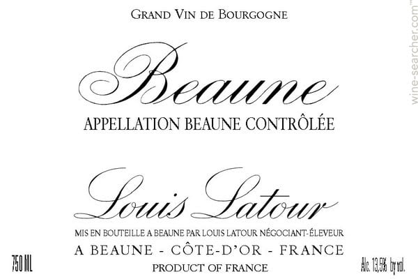 Louis Latour Beaune Rouge 2020 (1x75cl)