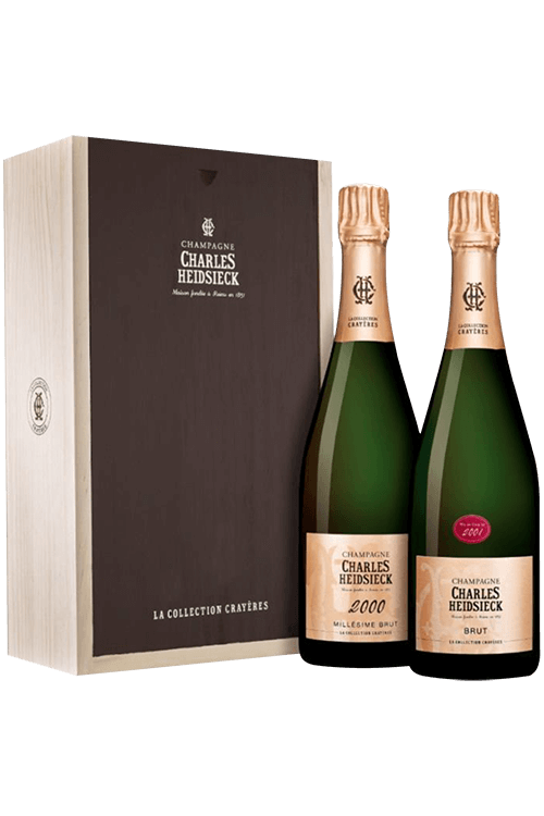 Charles Heidsieck La Collection Crayeres Mis En Cave &amp; Millesime 2000 (2x75cl)