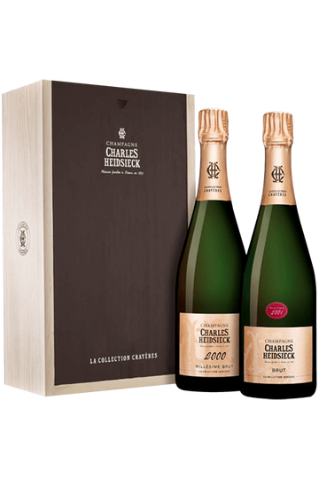 Charles Heidsieck La Collection Crayeres Mis En Cave &amp; Millesime 2000 (2x75cl)