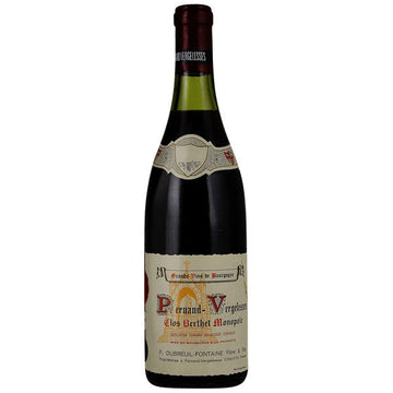 DUBREUIL FONTAINE, Pernand Vergelesses Clos Berthet Rouge 2018 (1x75cl)