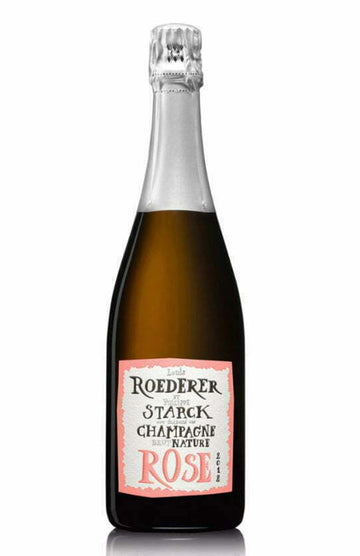 Louis Roederer Brut Nature Rose 2015 by Philippe Starck (1x75cl)