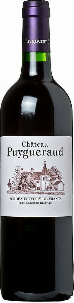 Francois Thienpont Chateau Puygueraud Bordeaux Cotes de Francs 2014 (1x75cl)