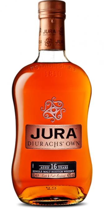 Jura Diurachs' Own 16 Year Old Single Malt Scotch Whiskey (1x100cl)