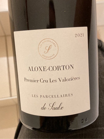 Les Parcellaires De Saulx Aloxe Corton 1er Cru Les Valozieres 2021 (1x75cl)