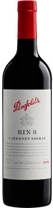 Penfolds Bin 8 Shiraz Cabernet 2019 (1x75cl)