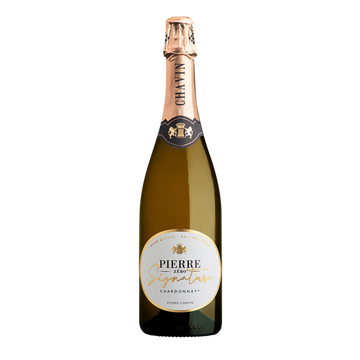 Pierre Chavin Pierre Zero Signature Organic Sparkling Chardonnay NV (1x75cl)