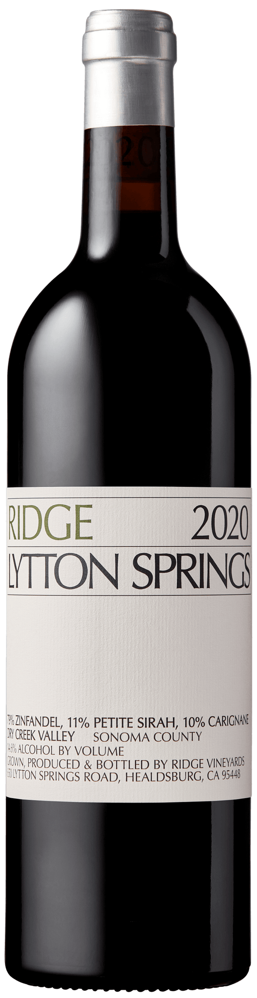 Ridge Lytton Springs, Zinfandel Blend, Dry Creek Valley 2020 (1x75cl)