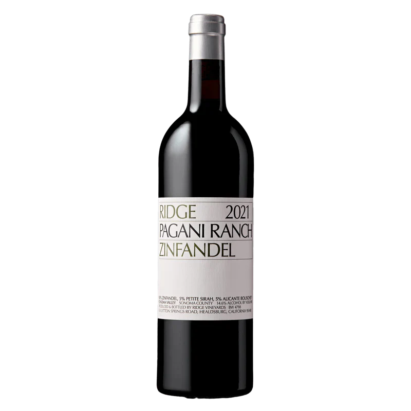 Ridge Pagani Ranch Sonoma Valley Zinfandel Blend 2021 (1x75cl)