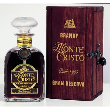 Bodegas Perez Barquero Monte Cristo Brandy Gran Reserva 25 Years Old Wooden Case (1x70cl)