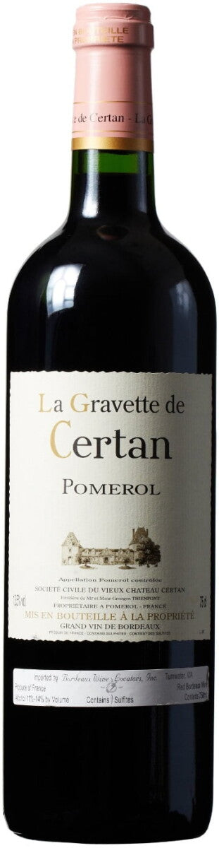 Francois Thienpont La Gravette de Certan 2016 (1x75cl)