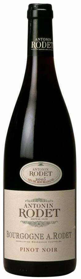 Antonin Rodet Bourgogne Rouge Pinot Noir 2008 (1x37.5cl)