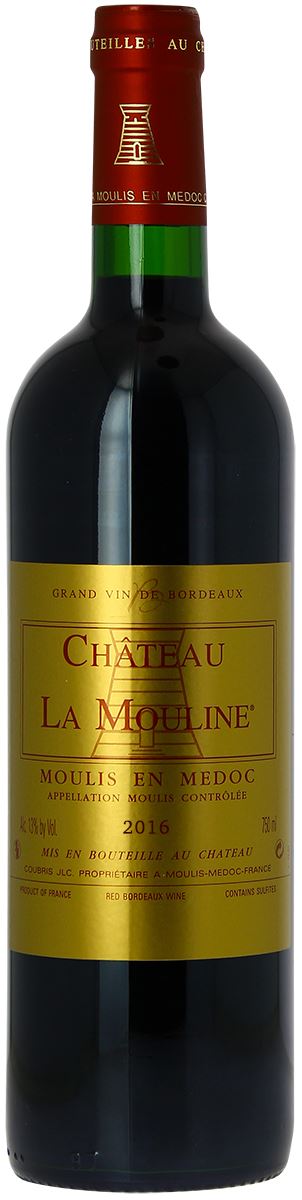 Chateau La Mouline Cru Bourgeois Superieur Moulis en Medoc 2016 (1x75cl)